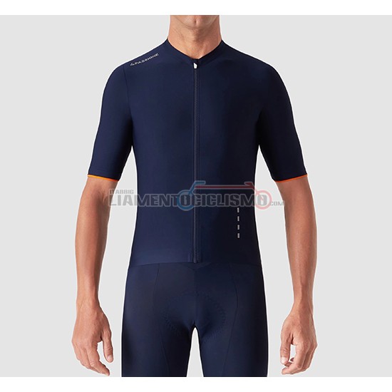 Abbigliamento Ciclismo La Passione Manica Corta 2019 Blu Bianco